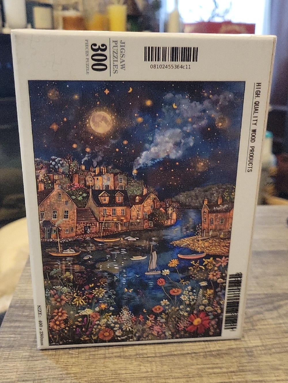 Wooden Puzzle 300 Pcs.Peaceful Little Villiage